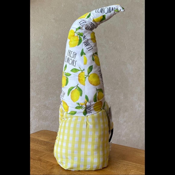Rae Dunn YOU’RE MY MAIN SQUEEZE Lemon Design Gnome BRAND NEW!! - Picture 4 of 4